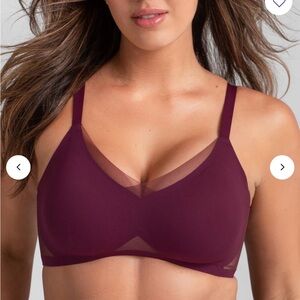 Honeylove Deep Burgundy Wireless Bra